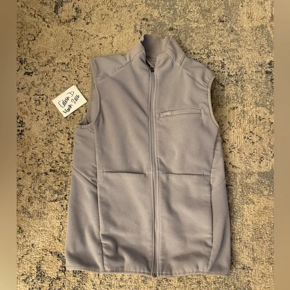 Figs scrubs fleece vest - Picture 1 of 3